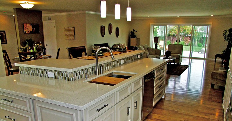 Remodeled kitchen